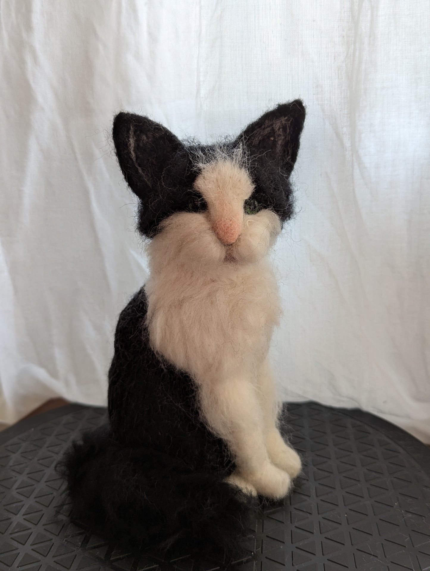 Personalised felted cats