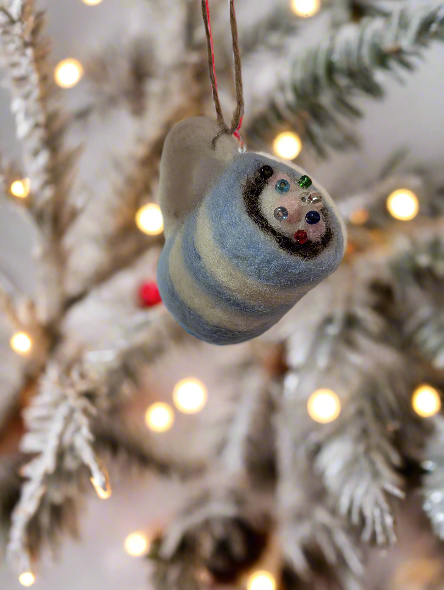 Set of three Xmas decorations