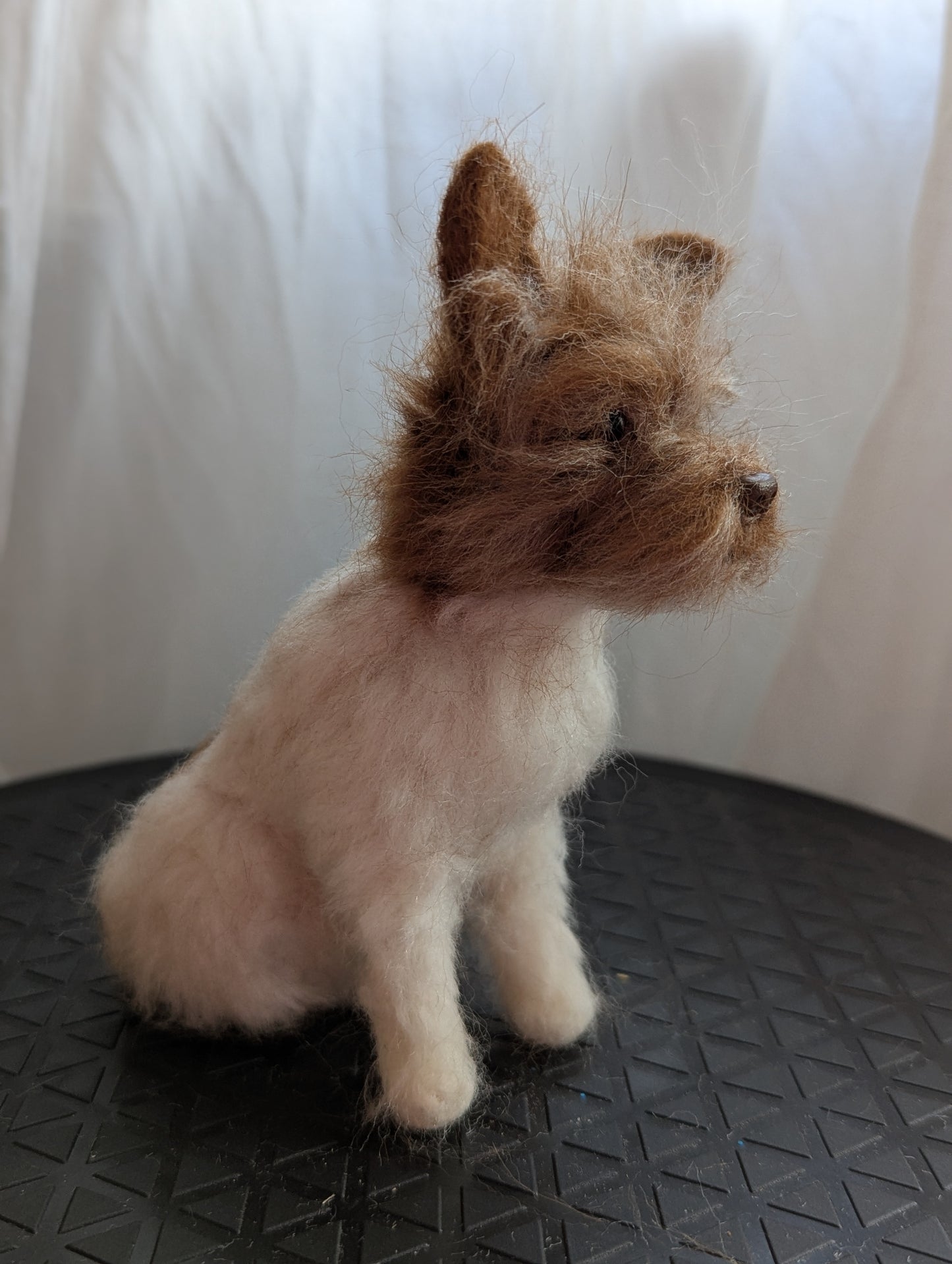 Personalized felted dogs
