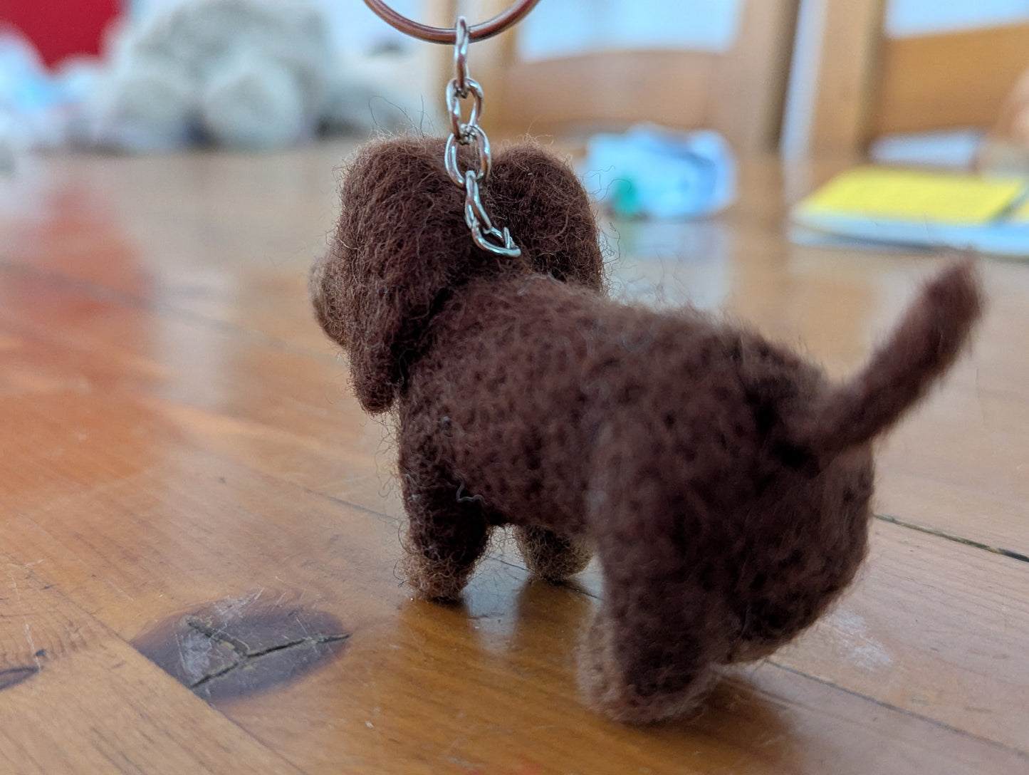 Dachshund Keyring