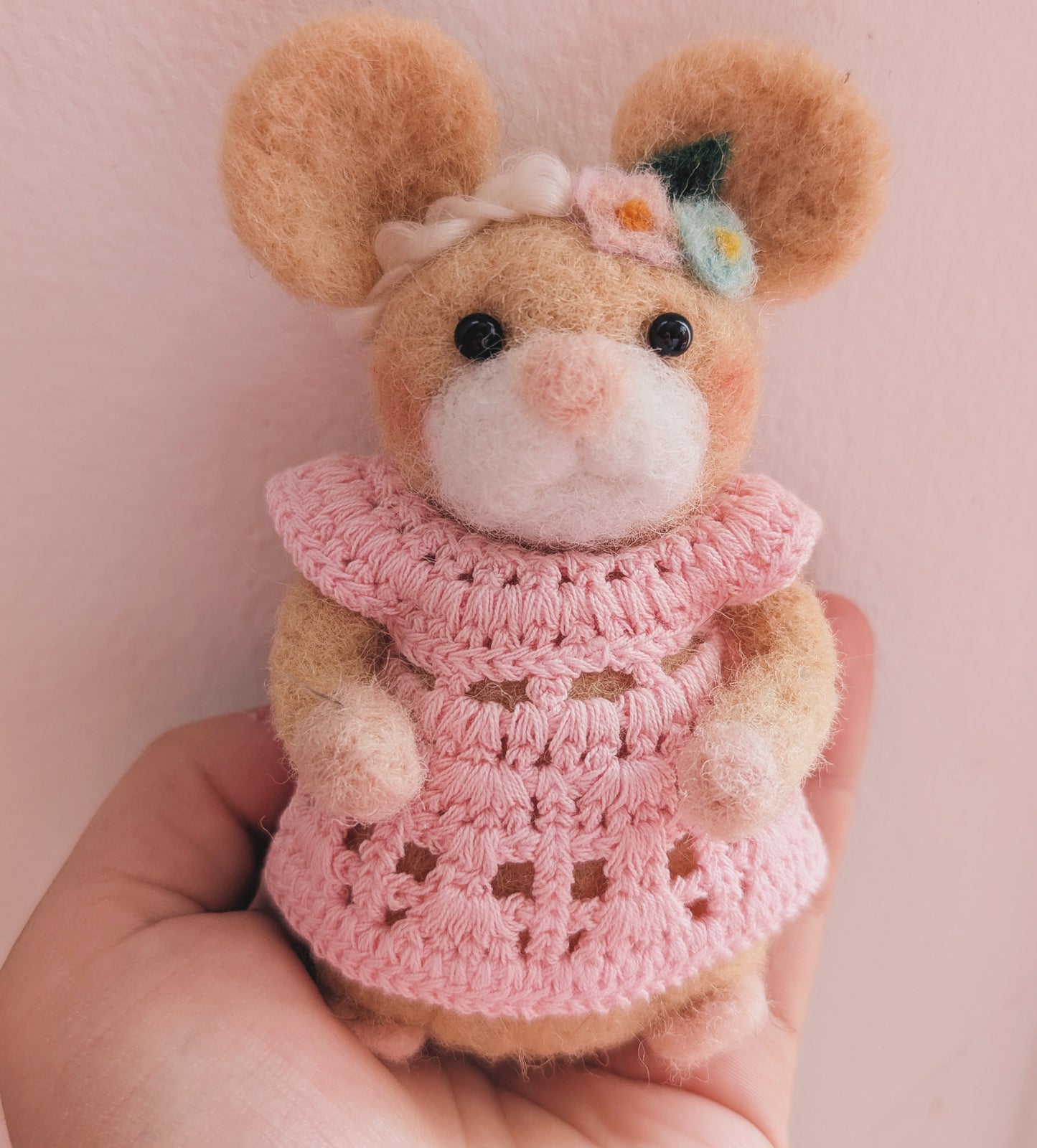 Cute boho mouse